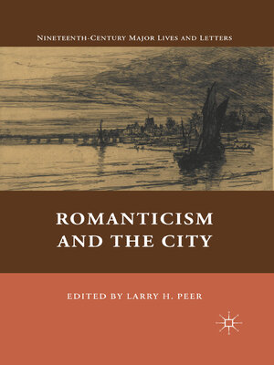 cover image of Romanticism and the City